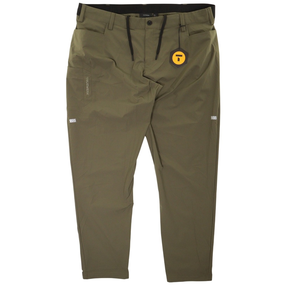 Truewerk Cloud Pant Men 3XL Utility Technical Lightweight Stretch Green NWT